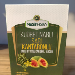 Mesr-i Şifa Kudret Narlı Sarı Kantonlu Ballı Bitkisel Macun 460 gr