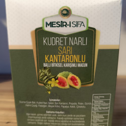 Mesr-i Şifa Kudret Narlı Sarı Kantonlu Ballı Bitkisel Macun 460 gr