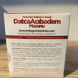 Datça Damla Sakızlı Acı Bademli Macun 240 Gr