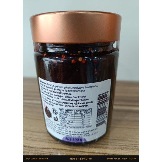Karadut Reçeli 400 Gr