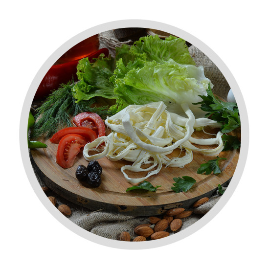 Taze tam Yağlı Çeçil Peyniri 500 Gr