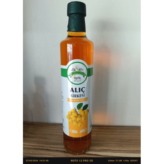 İlayda Alıç Sirkesi 500 ML