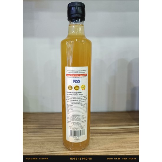 Atışeri Alıç Sirkesi 500 Ml 