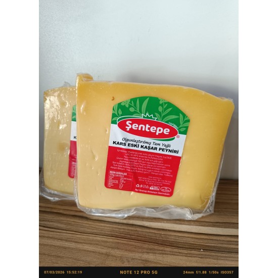 Şentepe Eski Kaşar Peyniri 1 Kg 