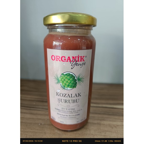 Organik Yenge Kozalak Şurubu 260 Gr