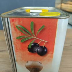 Naturel Sızma Soğuk Sıkım Taş Baskı Zeytin Yağı 2 LT Teneke