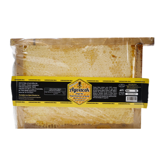 Ayvacık Karakovan Petek Balı 1 Kg 